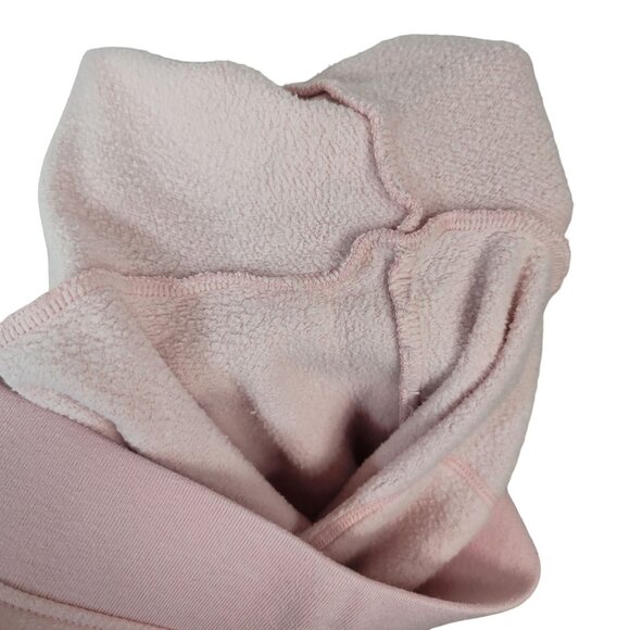 Athletic Works Sweatpants Pink Size 10 Large Pockets Tapered Leg Fleece Lined - Picture 4 of 8